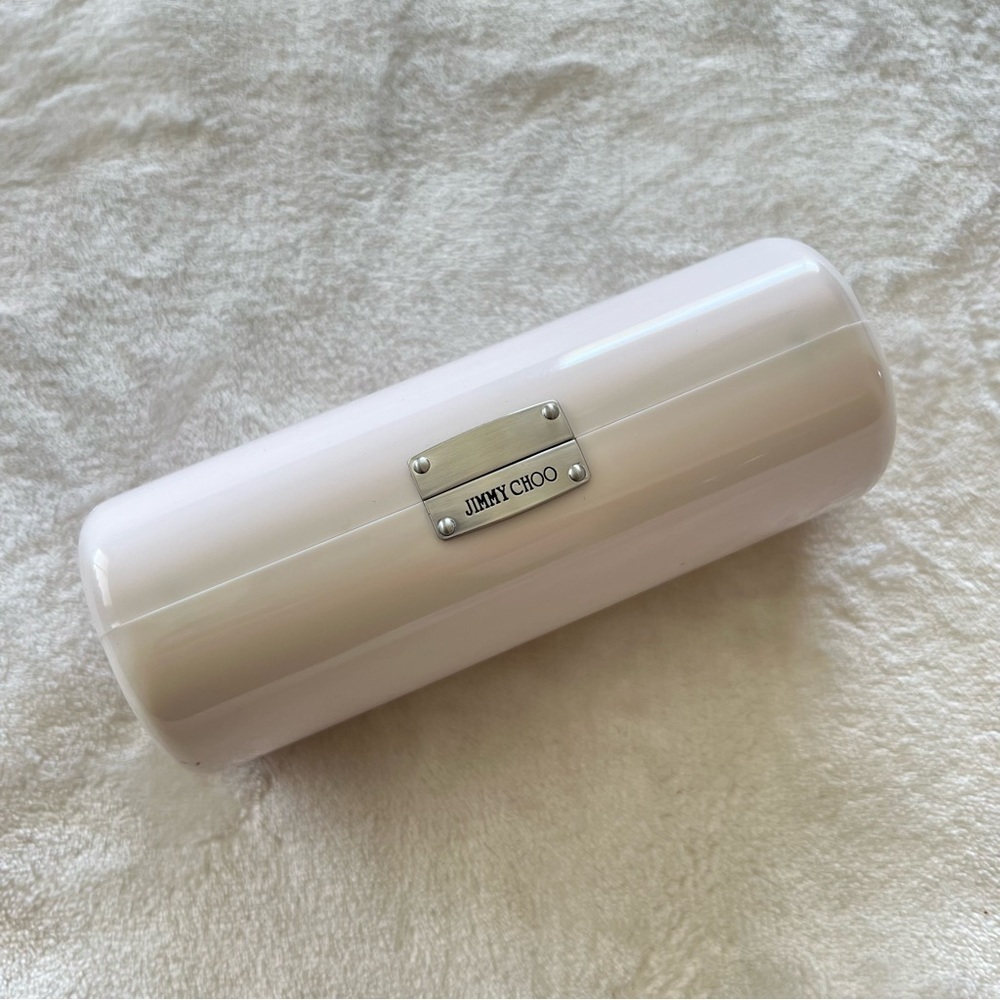 JIMMY Choo Designer White Sunglasses Case